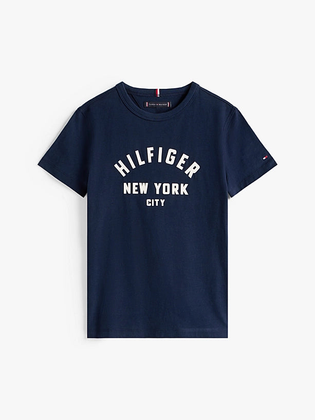 T-Shirt Hilfiger Blu Dark Night Navy