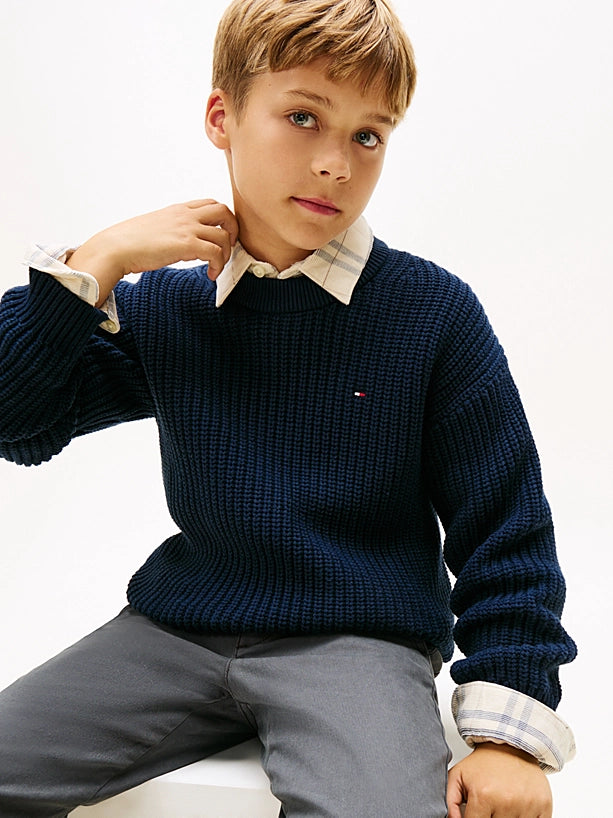 Mezzo Cardigan Dark Navy