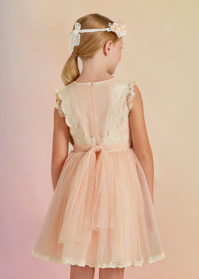 Vestito Tulle Plumetis