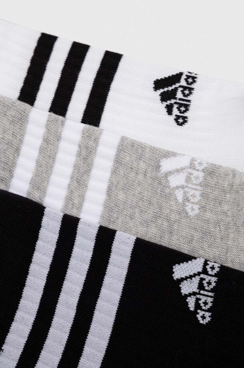 Set 3 Calzini Grigio Nero Bianco