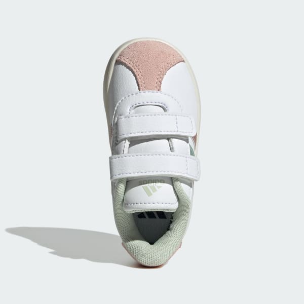 Sneakers Vl Court Kids Wht Linen Met Pink Met