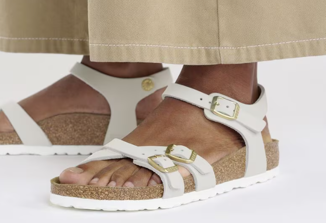Kumba Antique White Nubuck Leather