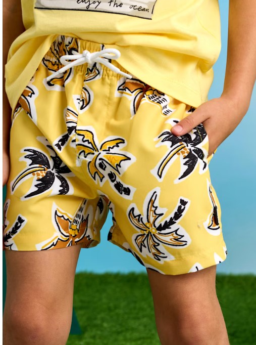 Costume Bermuda Giallo