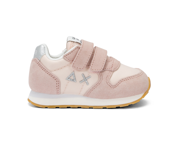 Sneaker Girl Ally Gold Silver Baby Porcellana