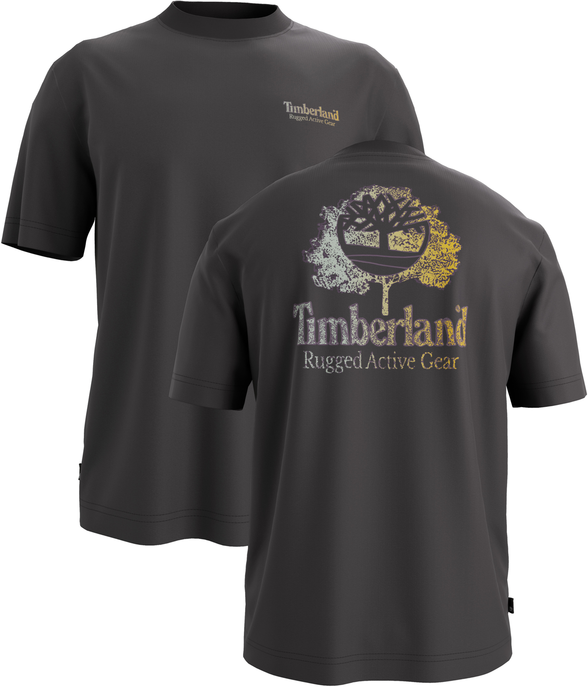 T-Shirt Grafica Nera