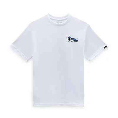 T-Shirt Skull Slice Ss White