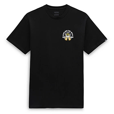 T-Shirt Stacked Tie Dye Logo Ss Tee Black