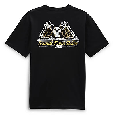 T-Shirt Sounds From Below Ss Tee Black