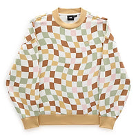 Felpa Club Slouchy Crew Amusement 66 Ochre
