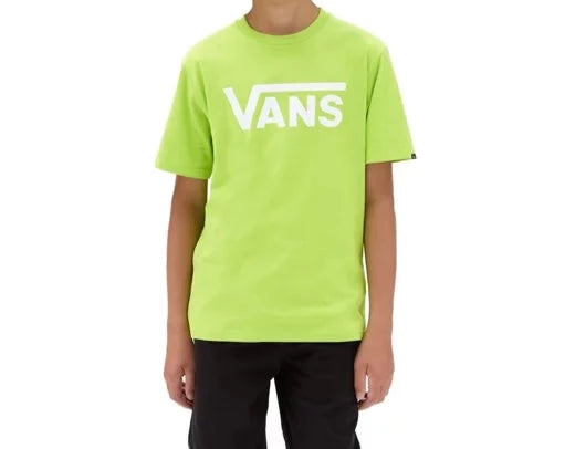 T-Shirt By Vans Classic Boys Lime Green