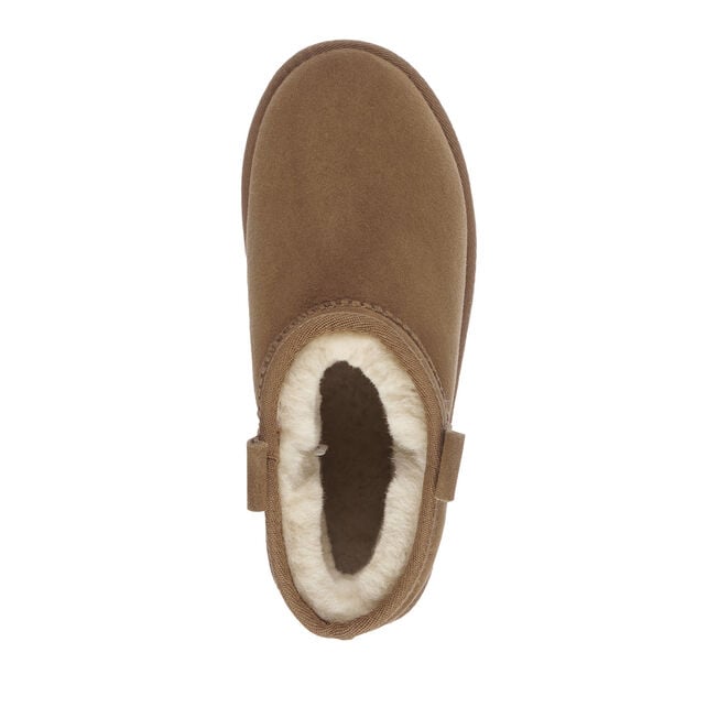Stivaletti Foy Flatform Micro Chestnut