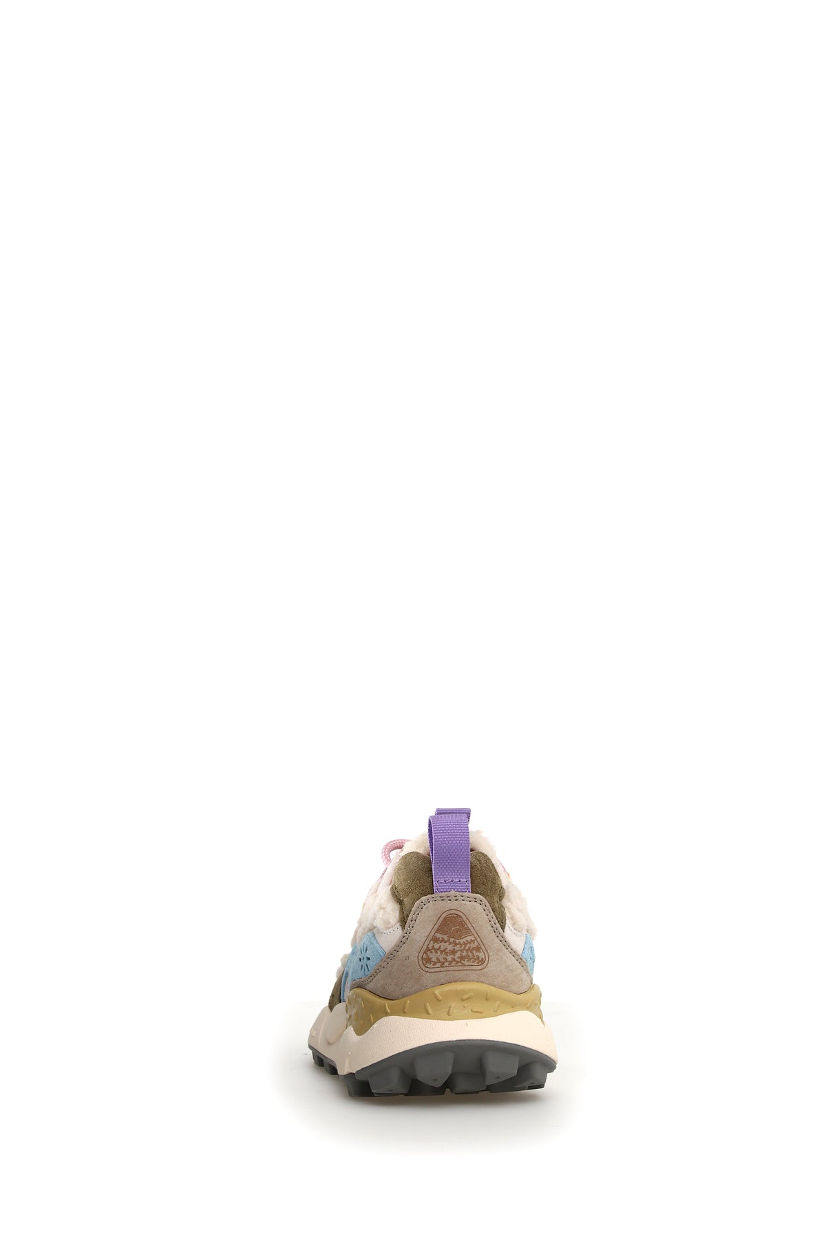 Sneakers Yamano 3 Woman Beige Militare Celeste