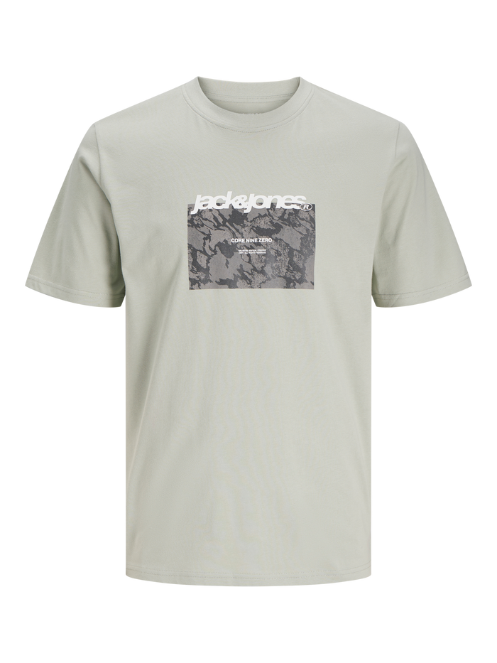 T-Shirt Aqua Gray