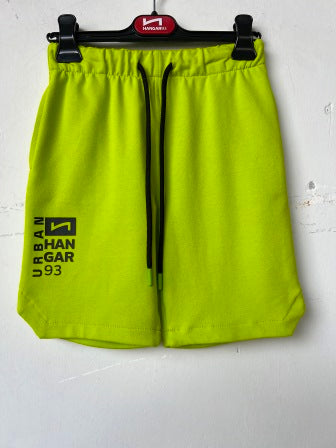 Bermuda In Felpa Lime