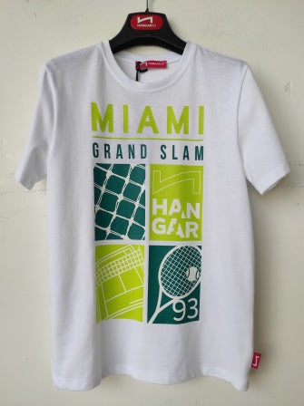 T Shirt Manica Corta Bianco