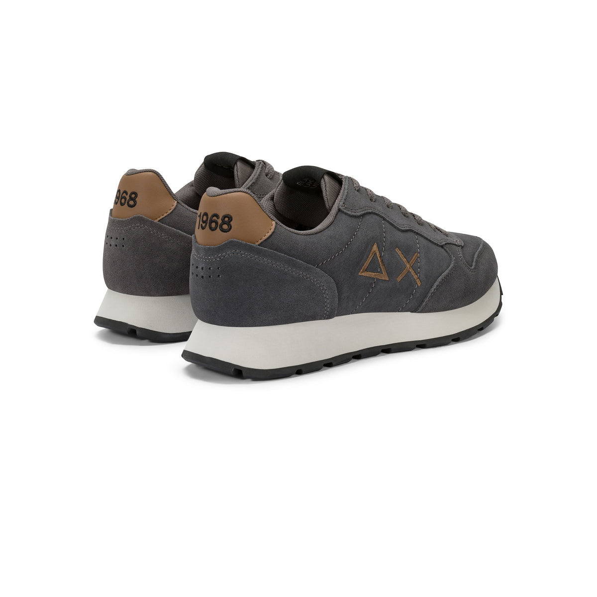 Sneaker Tom Suede Grigio Scuro