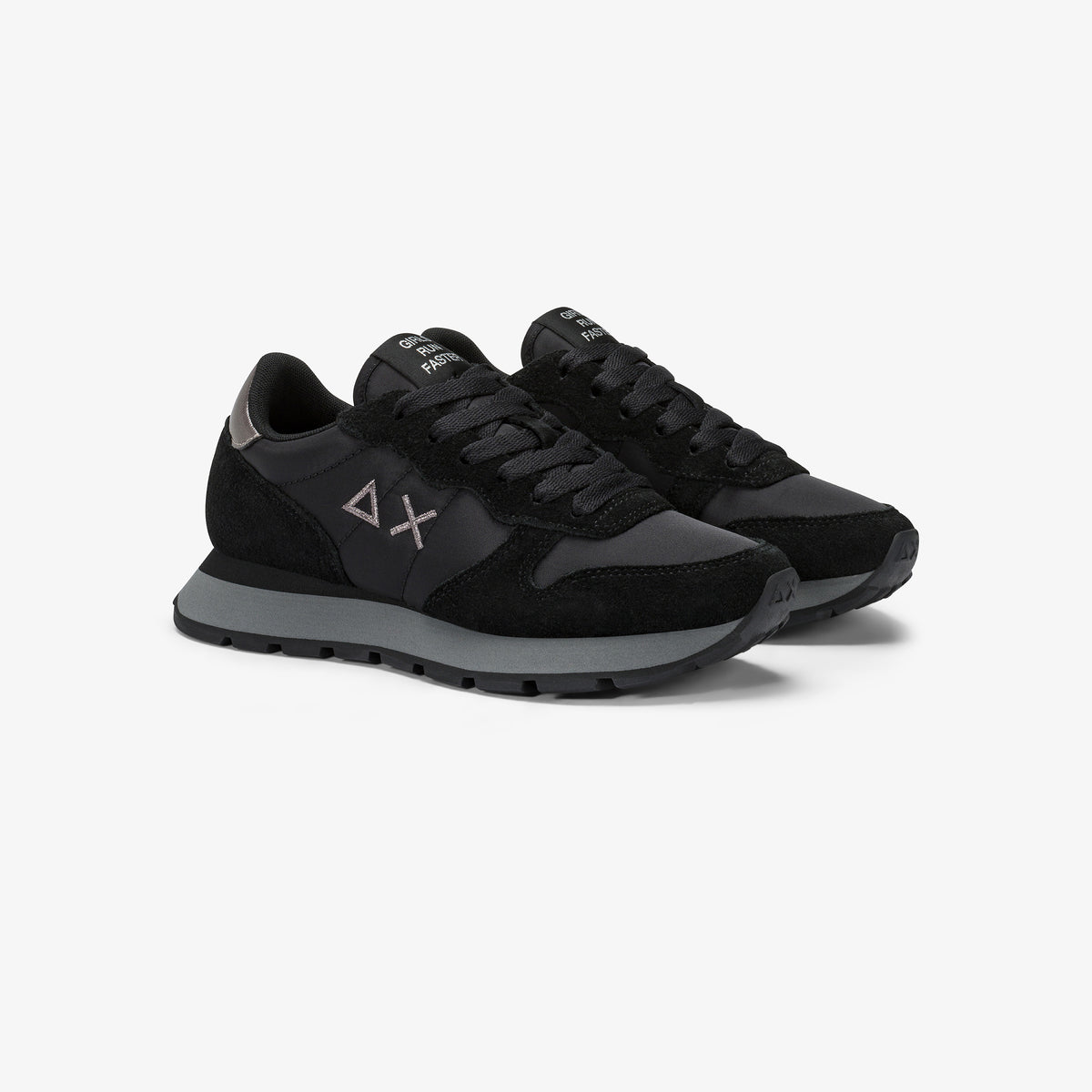 Sneaker Ally Gold Silver Nero Grigio Medio
