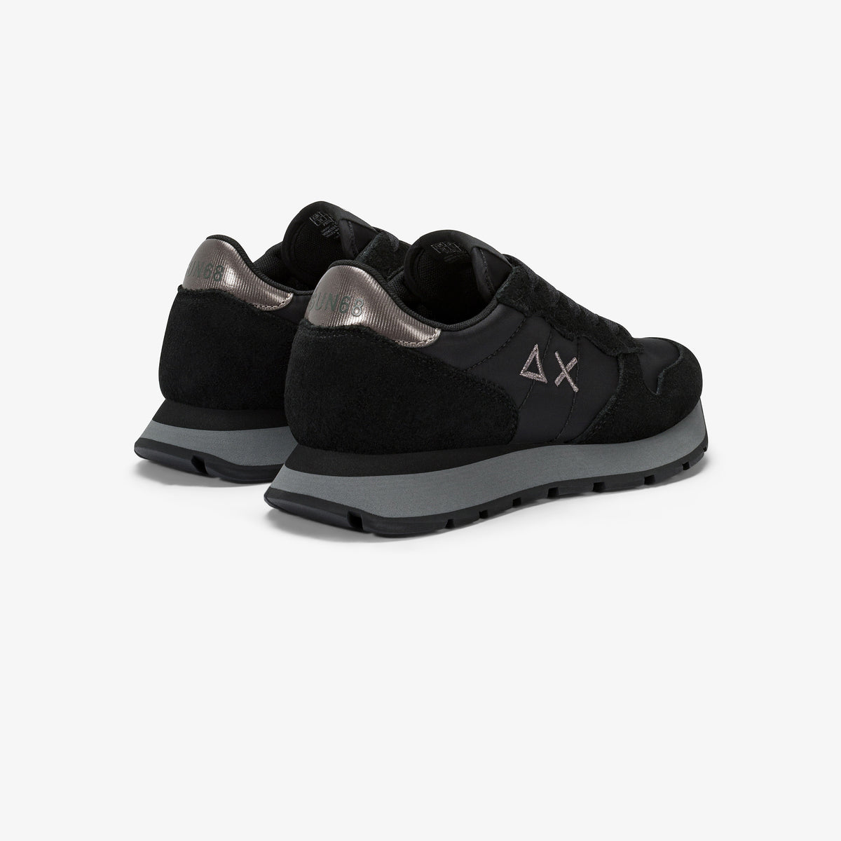 Sneaker Ally Gold Silver Nero Grigio Medio