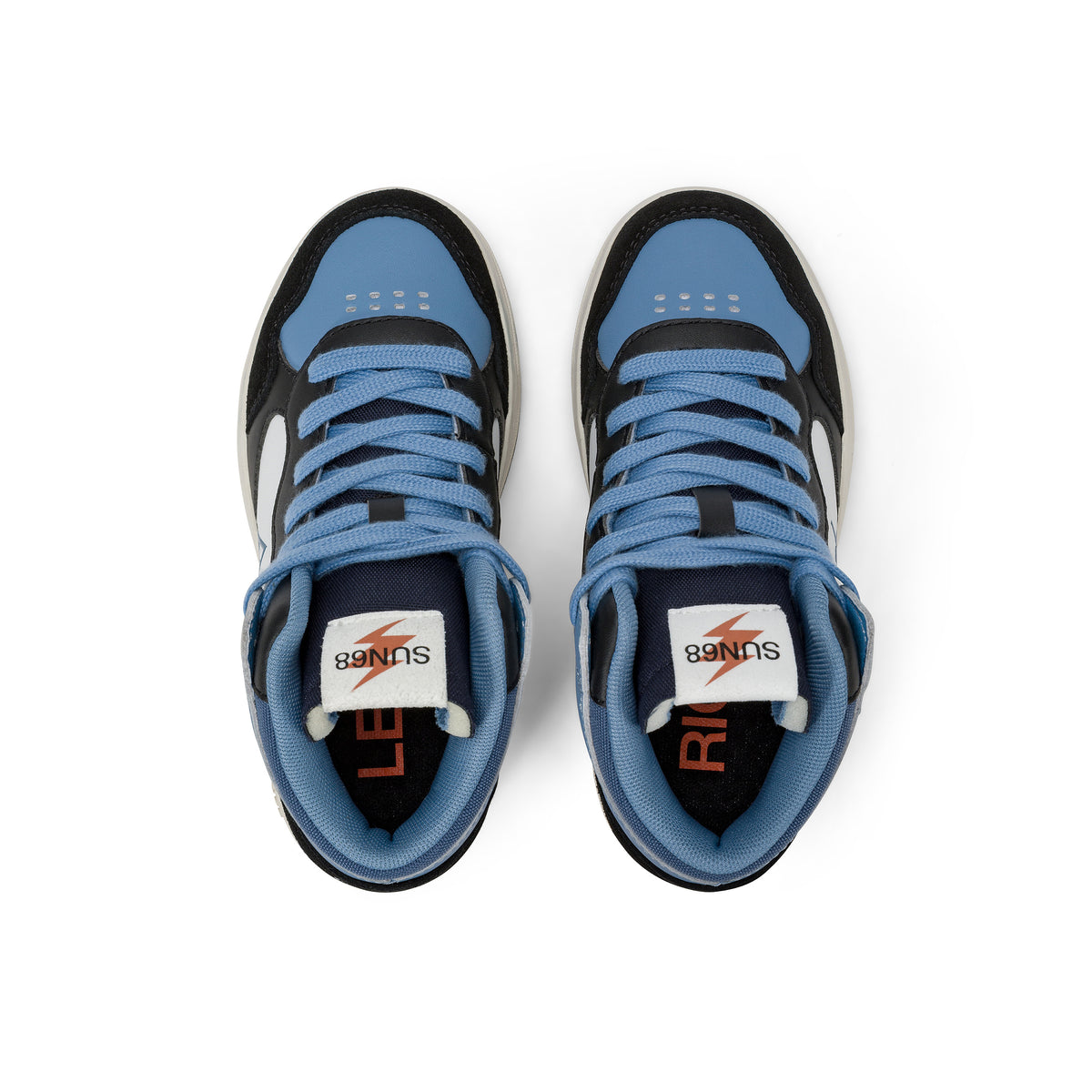 Sneaker Boy S Big Basket Evo Midkid Nero