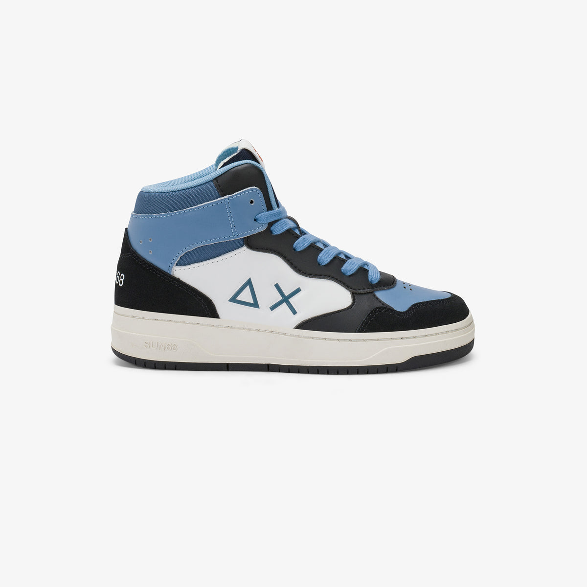 Sneaker Boy S Big Basket Evo Mid Teen Nero