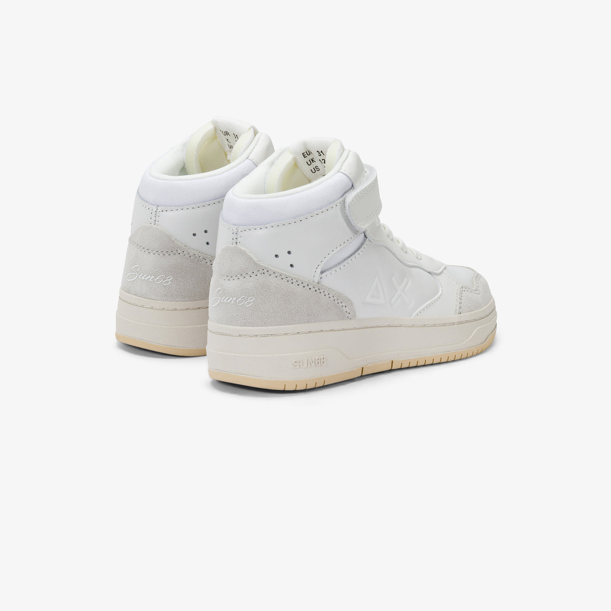 Sneaker Girl S Basket Love Lady Mid Kid Bianco
