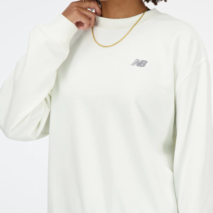 Felpa da donna French Terry Small Logo Blu