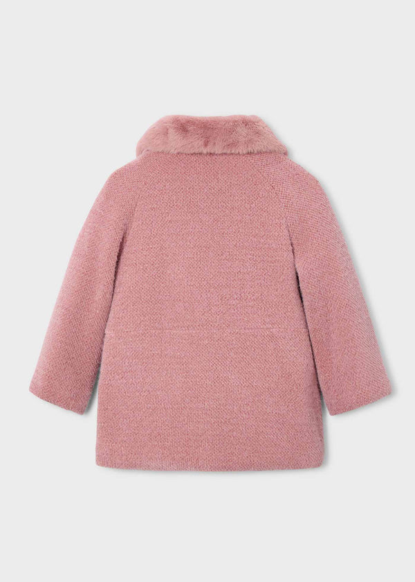 Cappotto Pelo Cipria