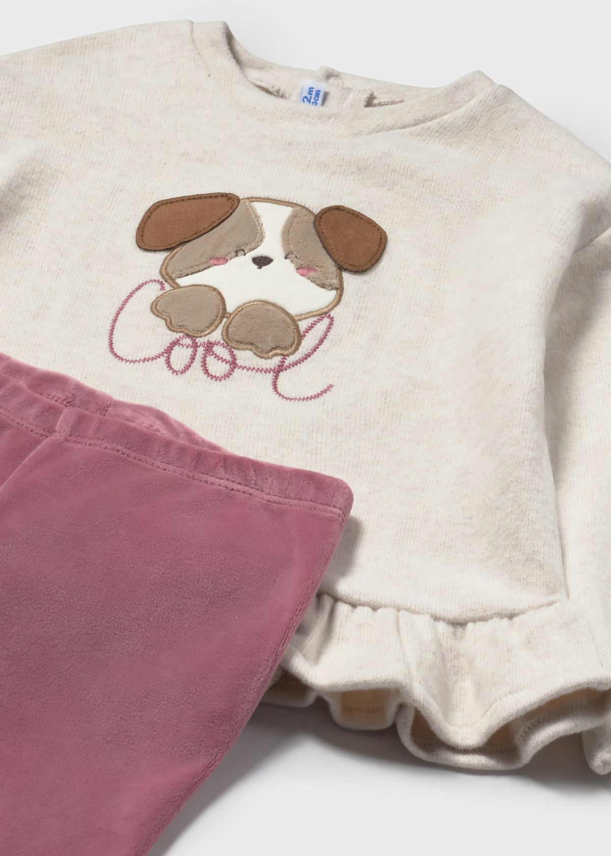 Completo Leggings Pullover Rosato