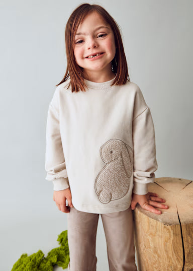 ComplPullover Leggings Sabbia