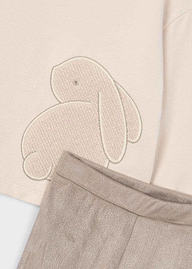 ComplPullover Leggings Sabbia