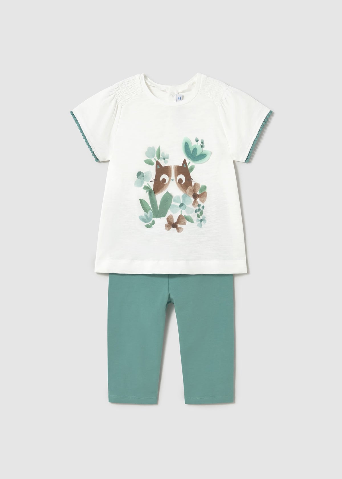 Completo Con Leggings Smeraldo