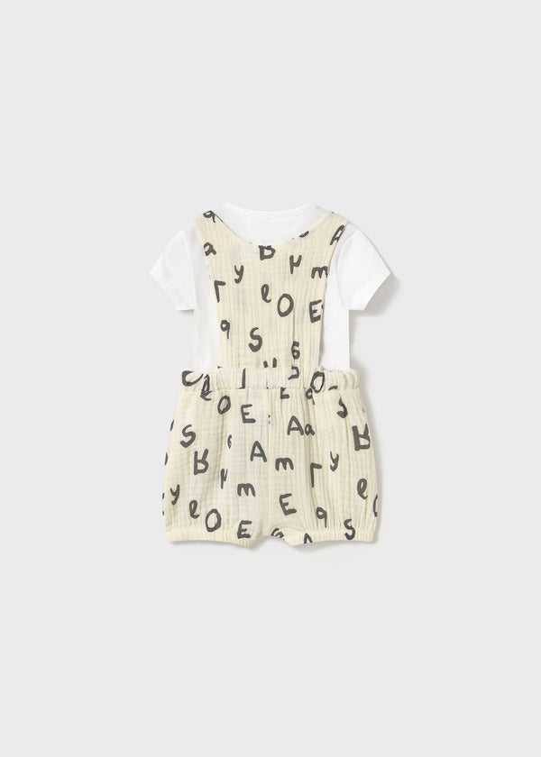 Completo Salopette Chiffon Ceramica