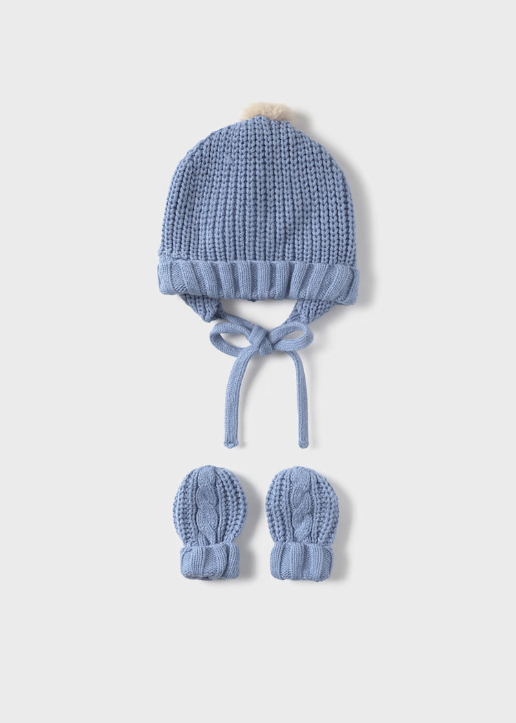 Completo Cappello Guanti Trico Nube