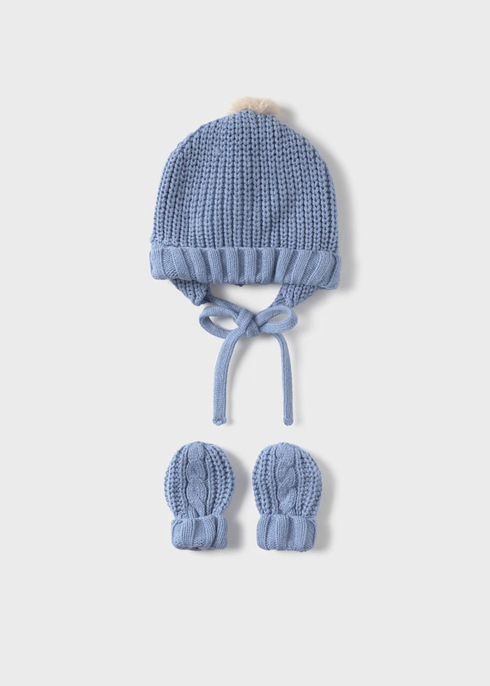 Completo Cappello Guanti Trico Nube