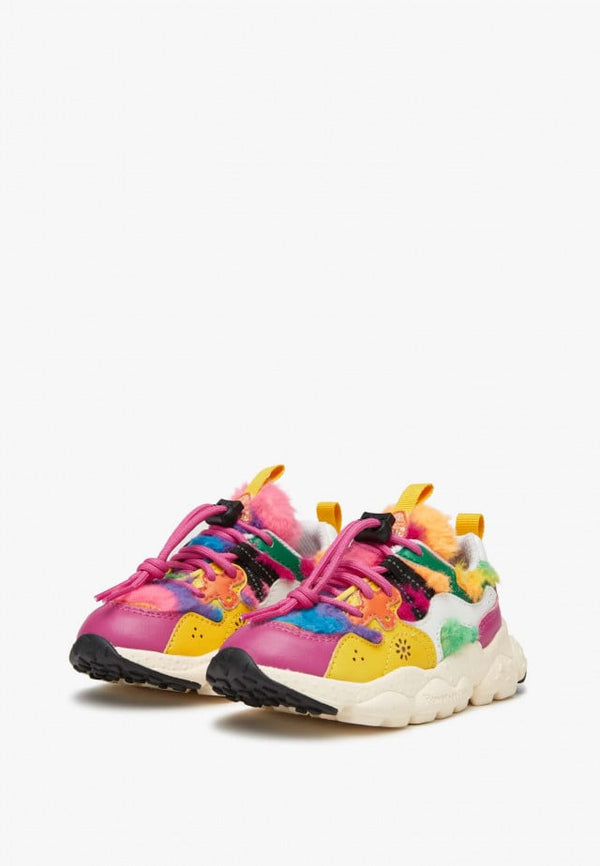 Sneakers Yamano 3 Multicolore Fucsia