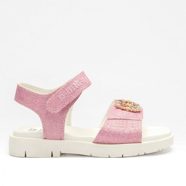 Sandalo Da Bambina Felicia Rosa Glitter
