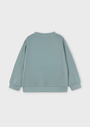 Pullover Ricamato Ghiaccio