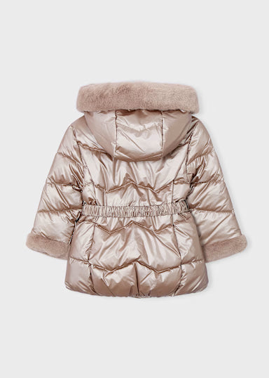 Giaccone Metallizato Cinta Topo