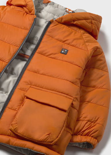 Giaccone Soft Reversibile Zucca
