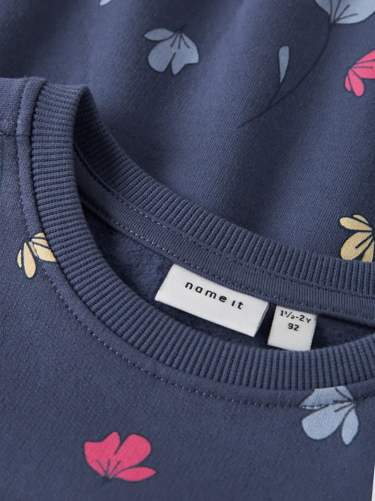 Felpa Bambina Blue Indigo