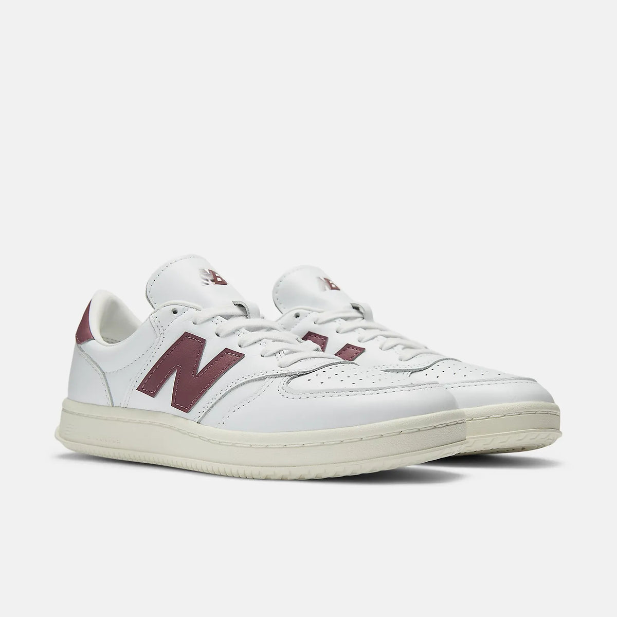Sneaker 500 Bianca Bordo