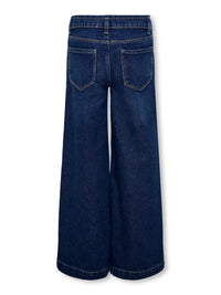 Jeans da Ragazza Dark Blue Denim