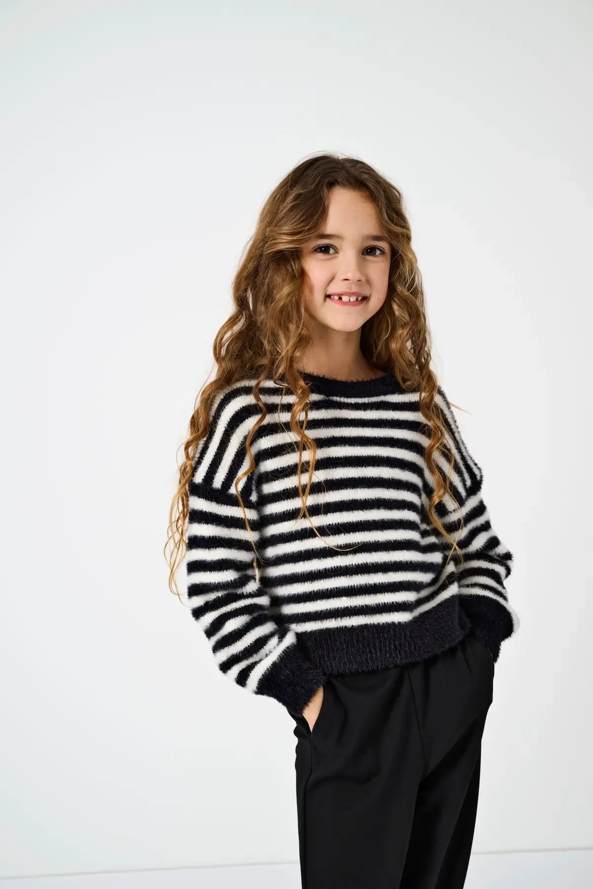 Pullover da Ragazza Black