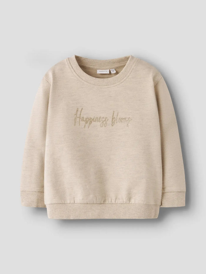 Felpa Bambina Peyote Melange