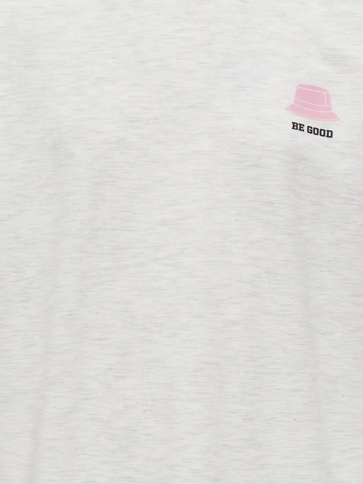 T-Shirt da Ragazza Light Grey Melange