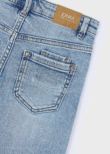Pantalone Denim Wide Fit Mezzo