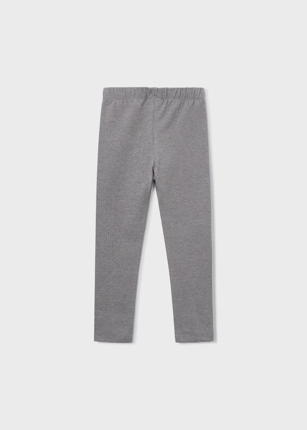 Leggings Elastica Basic Argento