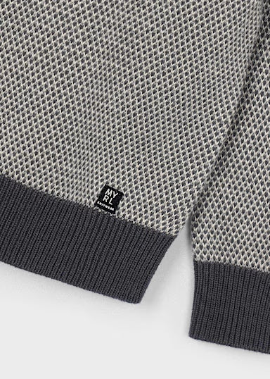 Maglia Texture Grigio Vig