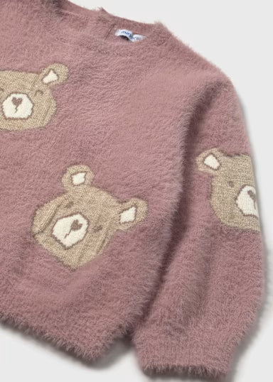 Maglione Pelo Orchidea