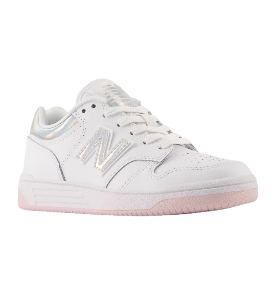 Scarpa 480 Bianco Argento Laccio (dal 28 al 35)
